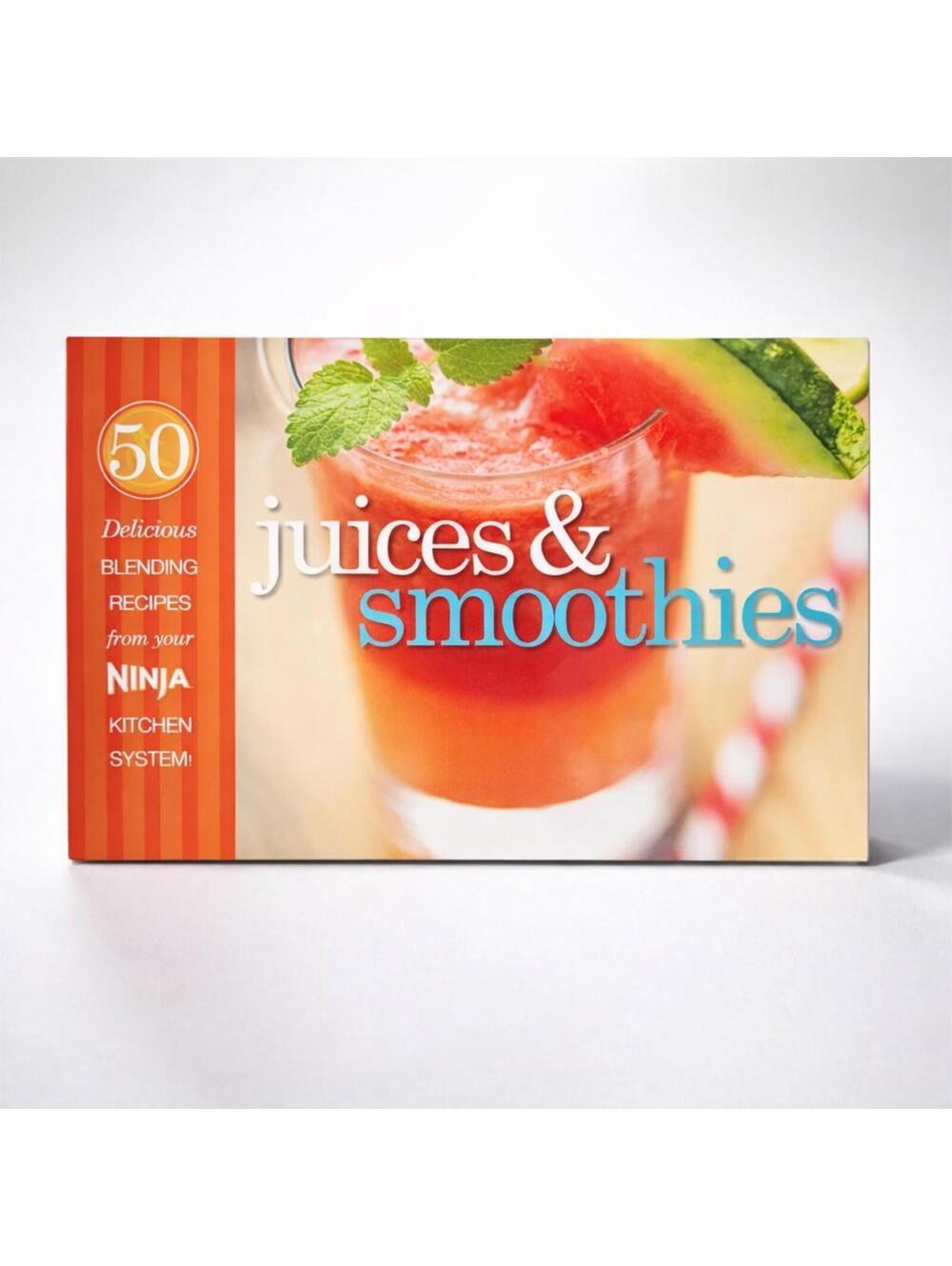 Ninja Kitchen System Flip Cookbooks  Juices & Smoothies and Soups, Sides, Entree